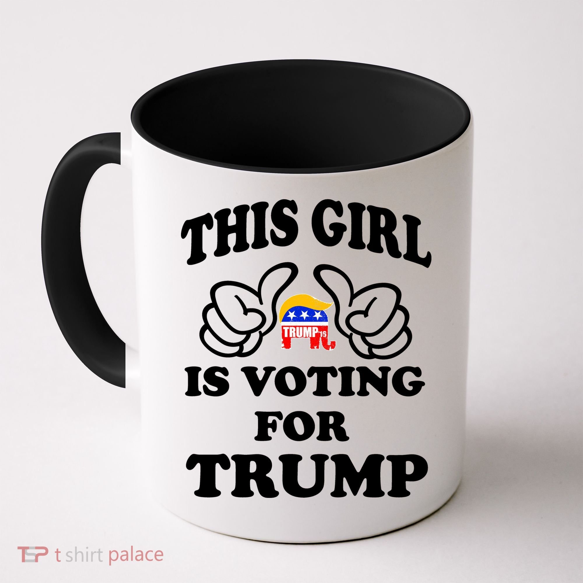 This Girl Is Voting For Trump Coffee Mug