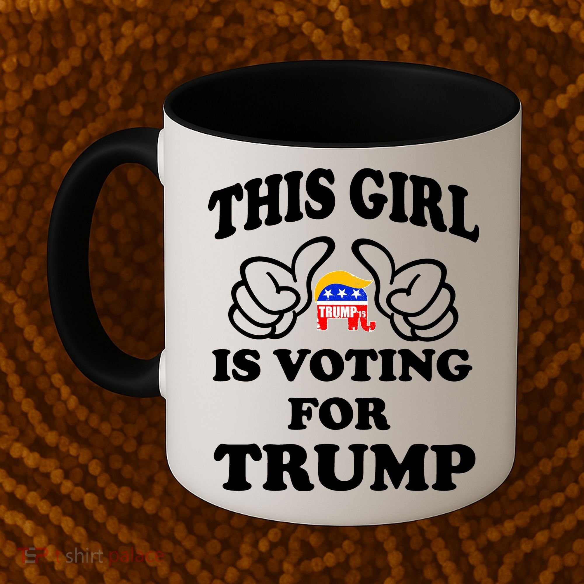 This Girl Is Voting For Trump Coffee Mug