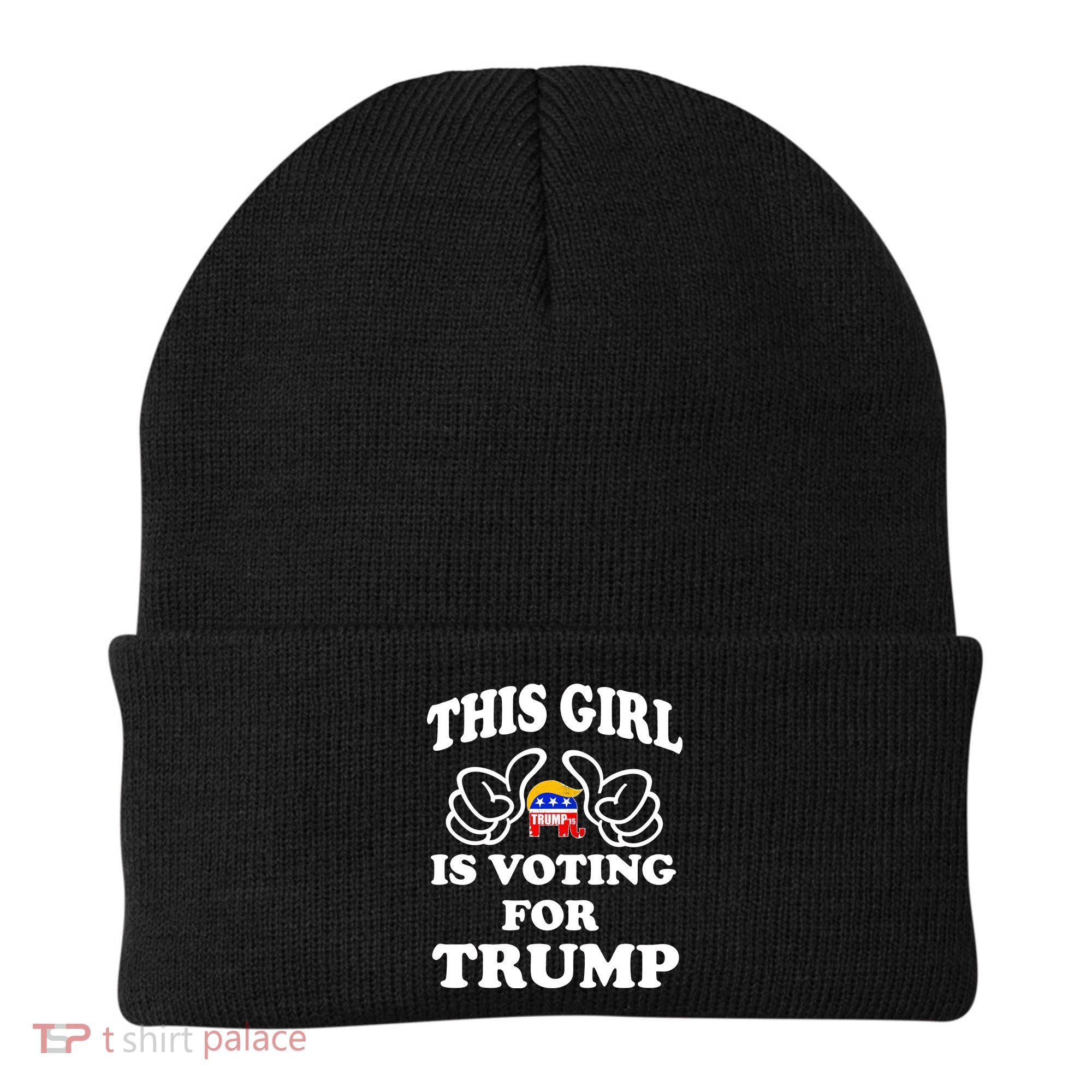 This Girl Is Voting For Trump Beanie