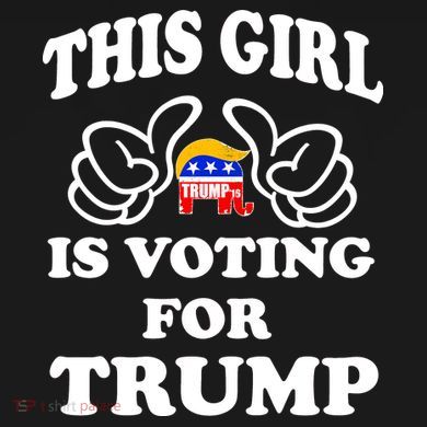 This Girl Is Voting For Trump 16 in Basic Backpack