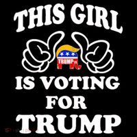 This Girl Is Voting For Trump Women's Hoodie thumb 2