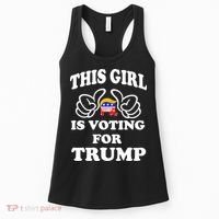 This Girl Is Voting For Trump Women's Tank Top thumb 0