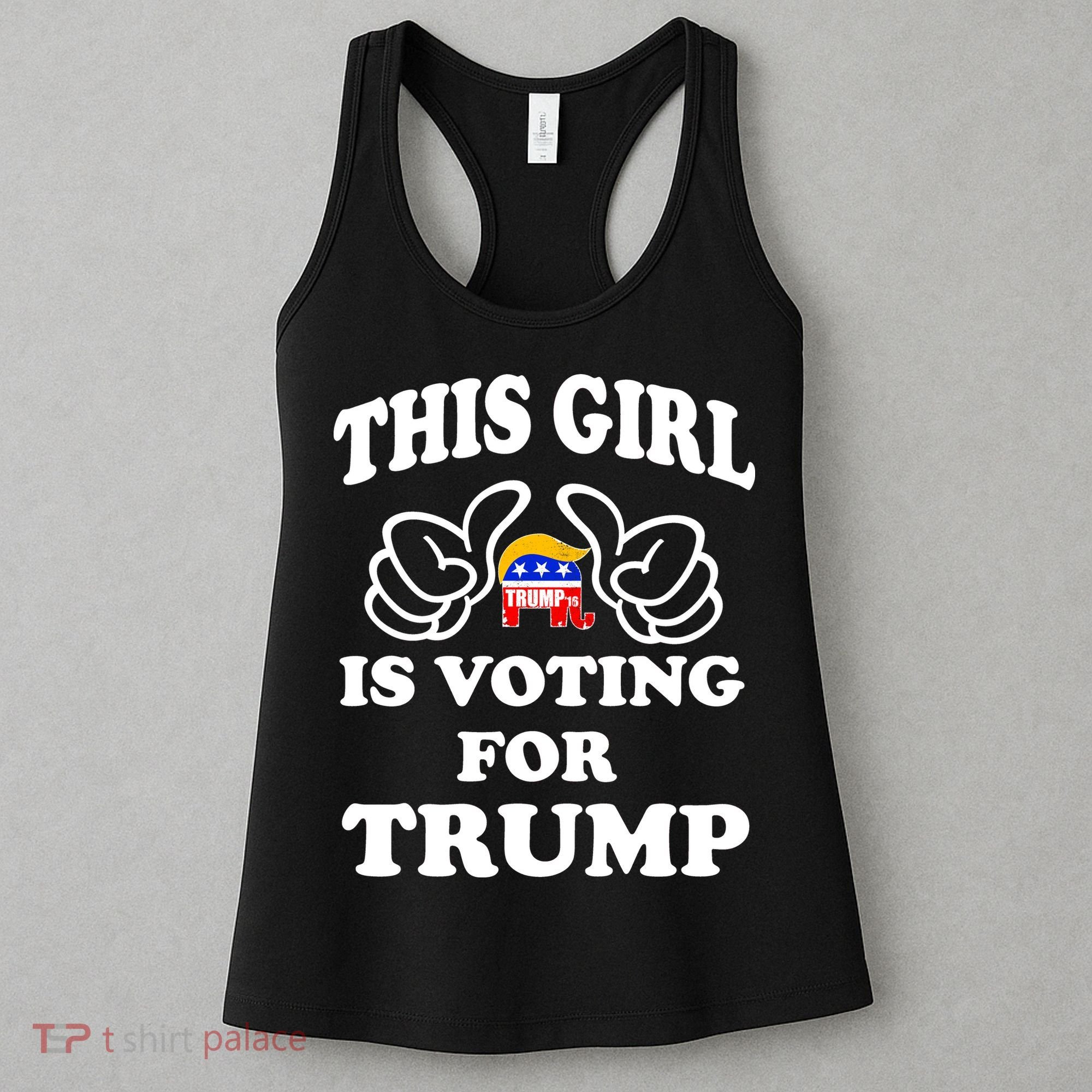 This Girl Is Voting For Trump Women's Tank Top