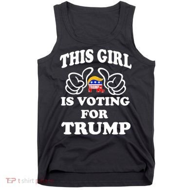This Girl Is Voting For Trump Tank Top