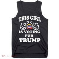 This Girl Is Voting For Trump Tank Top thumb 0