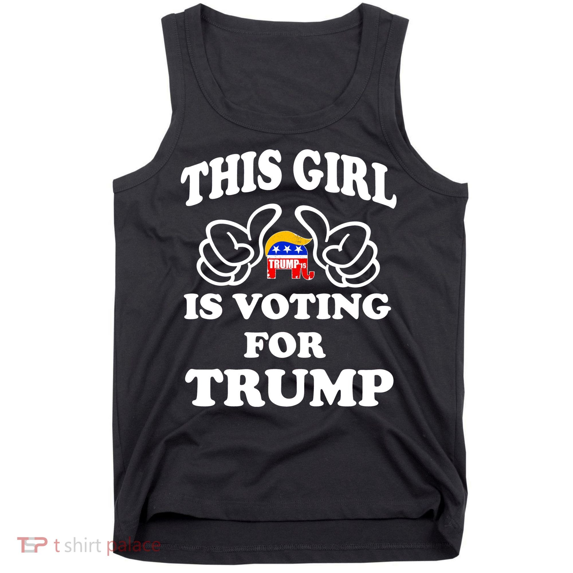 This Girl Is Voting For Trump Tank Top