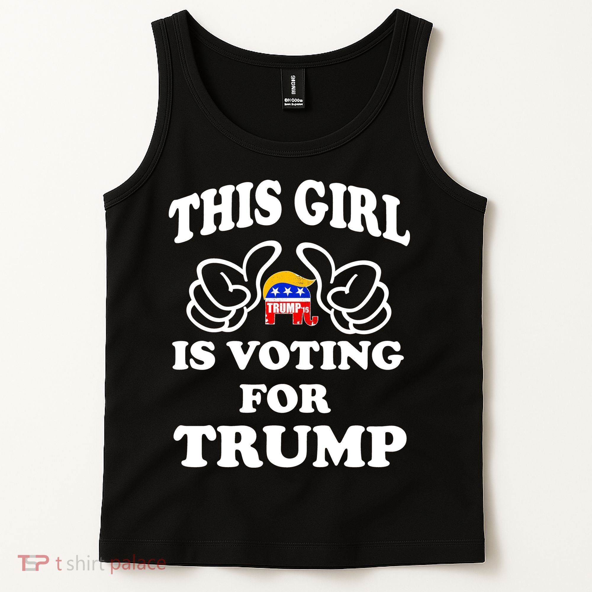 This Girl Is Voting For Trump Tank Top