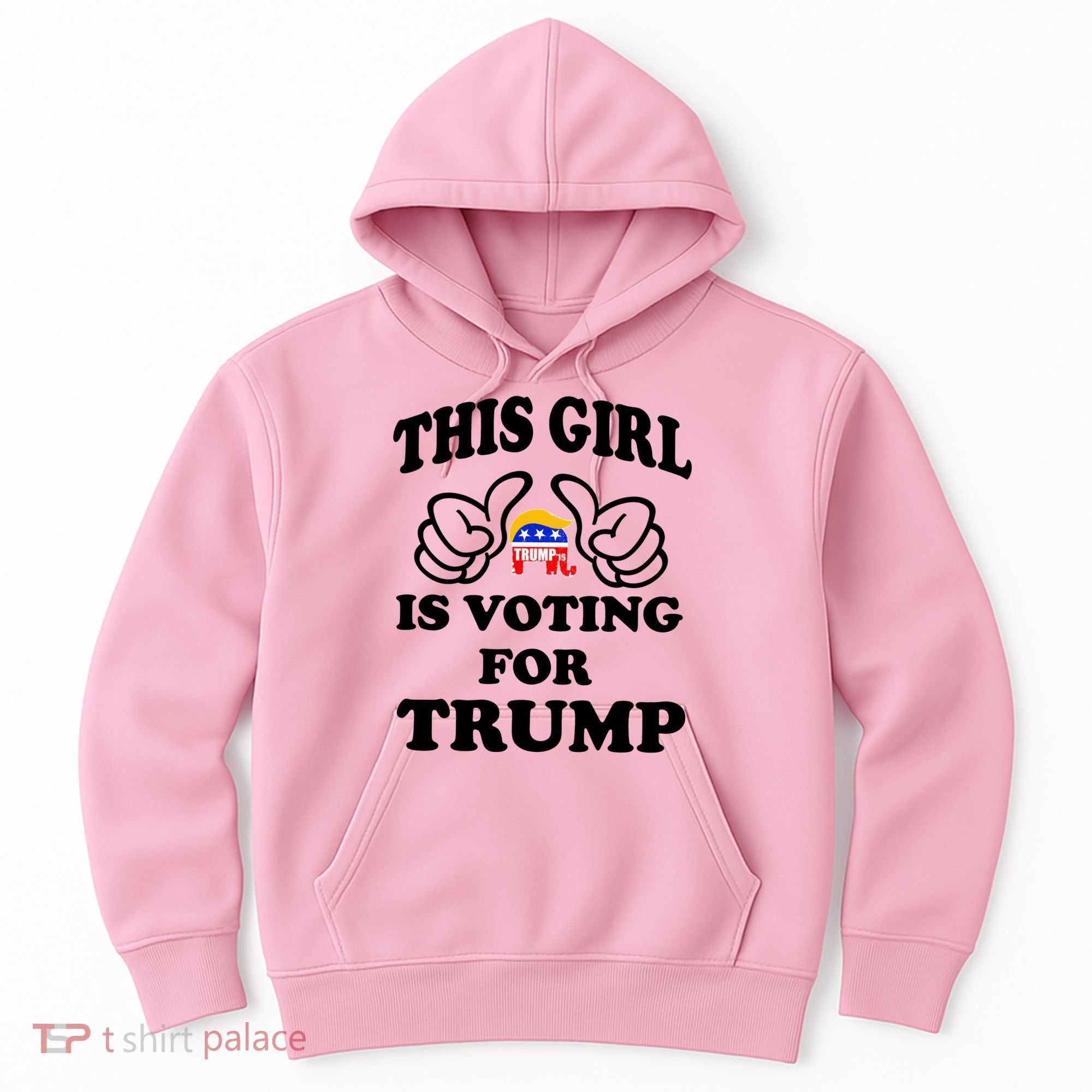This Girl Is Voting For Trump Hoodie