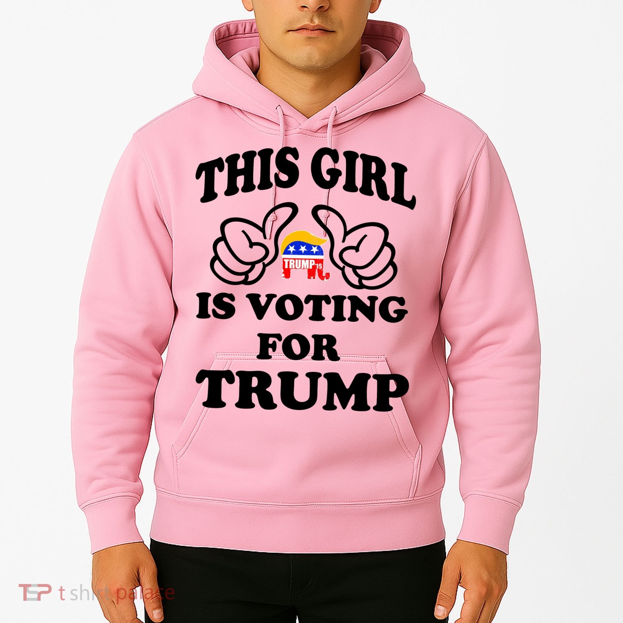 This Girl Is Voting For Trump Hoodie