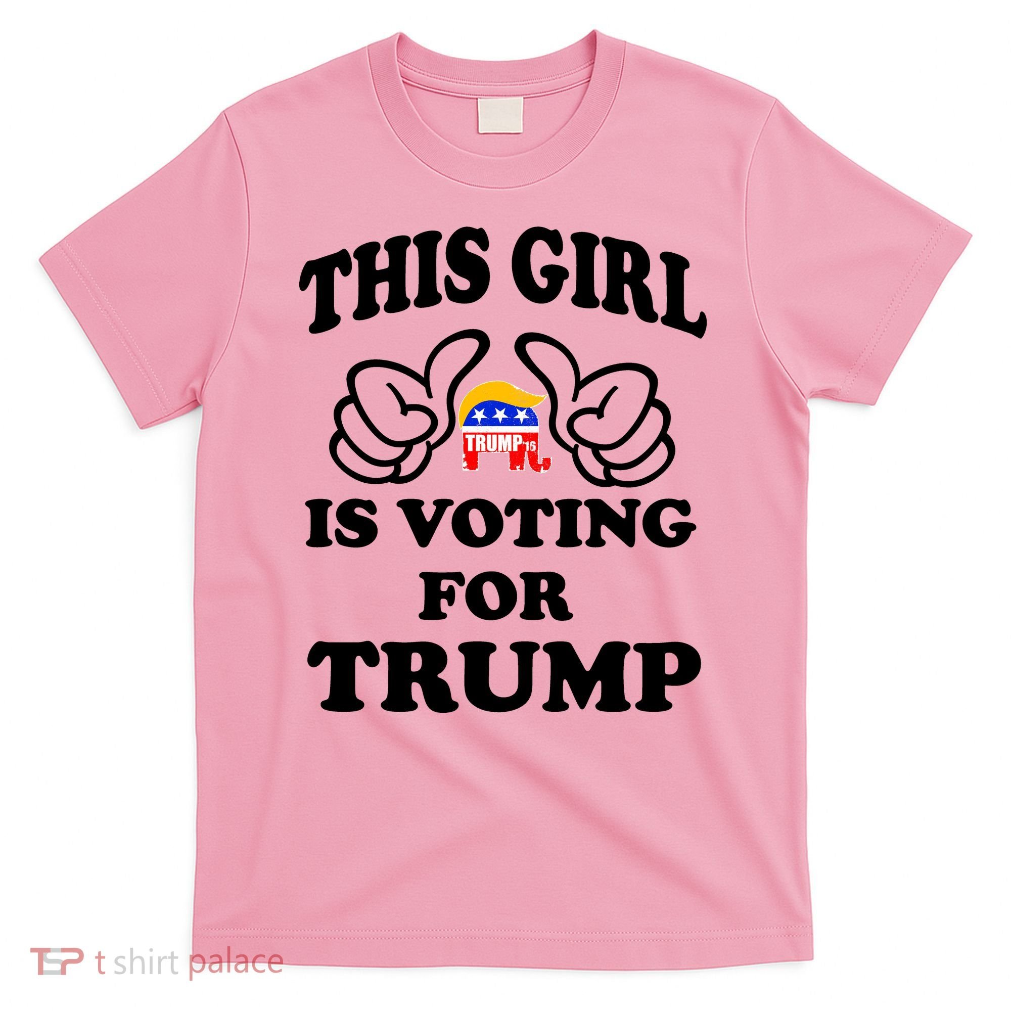 This Girl Is Voting For Trump T-Shirt