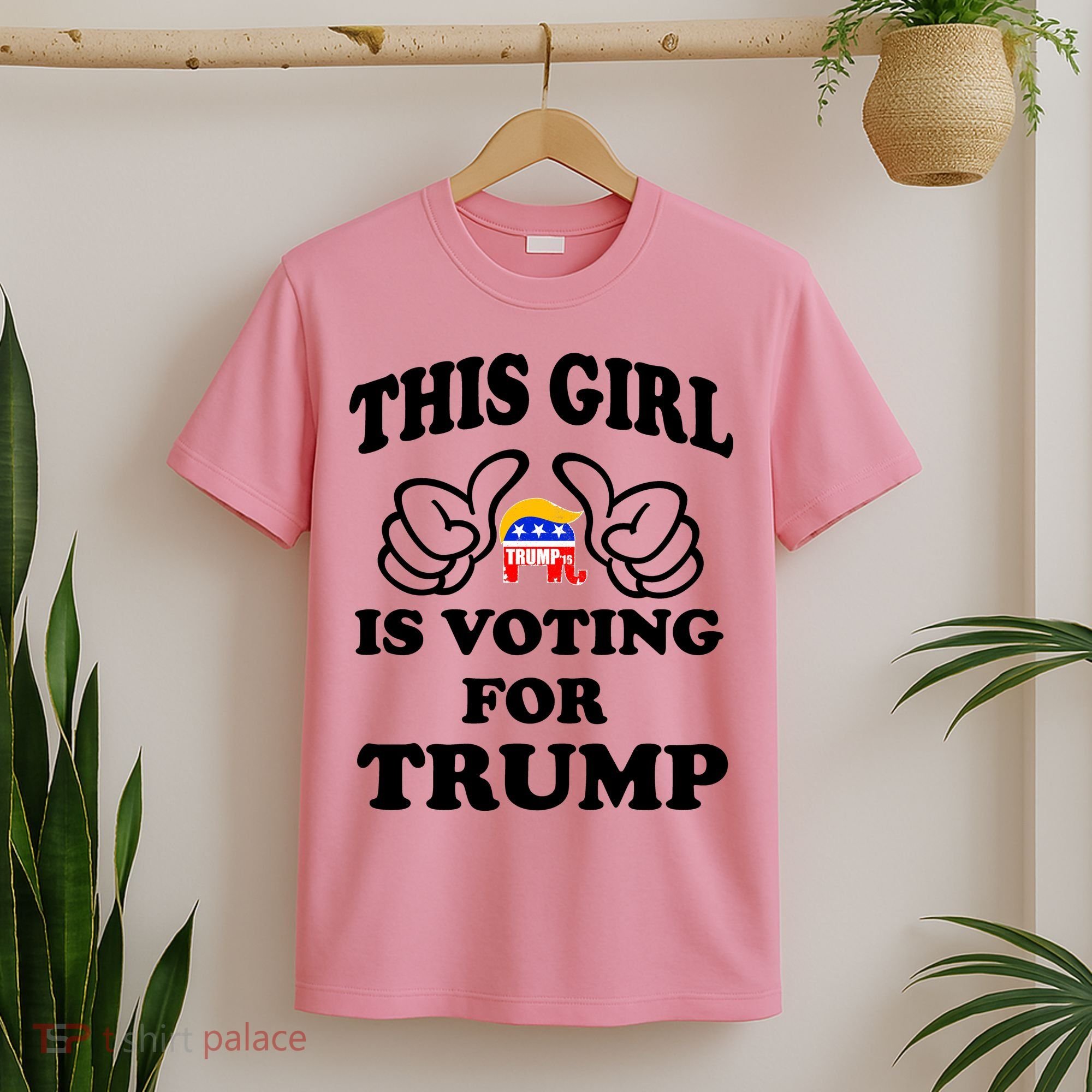 This Girl Is Voting For Trump T-Shirt