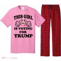 This Girl Is Voting For Trump Pajama Set thumb 0