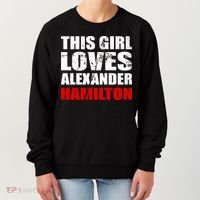 This Girl Loves Alexander Hamilton Women's Sweatshirt thumb 0