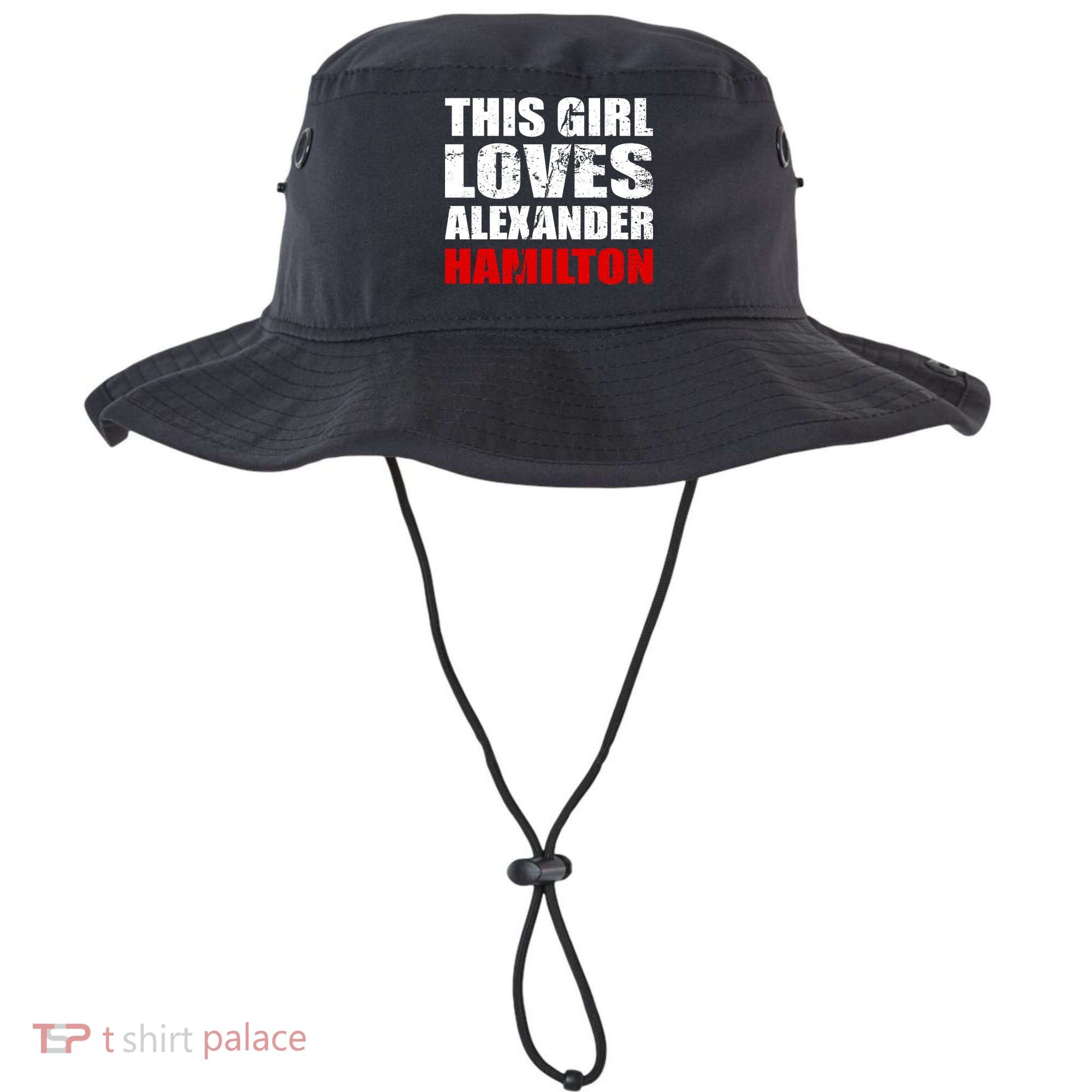 This Girl Loves Alexander Hamilton Bucket Hat
