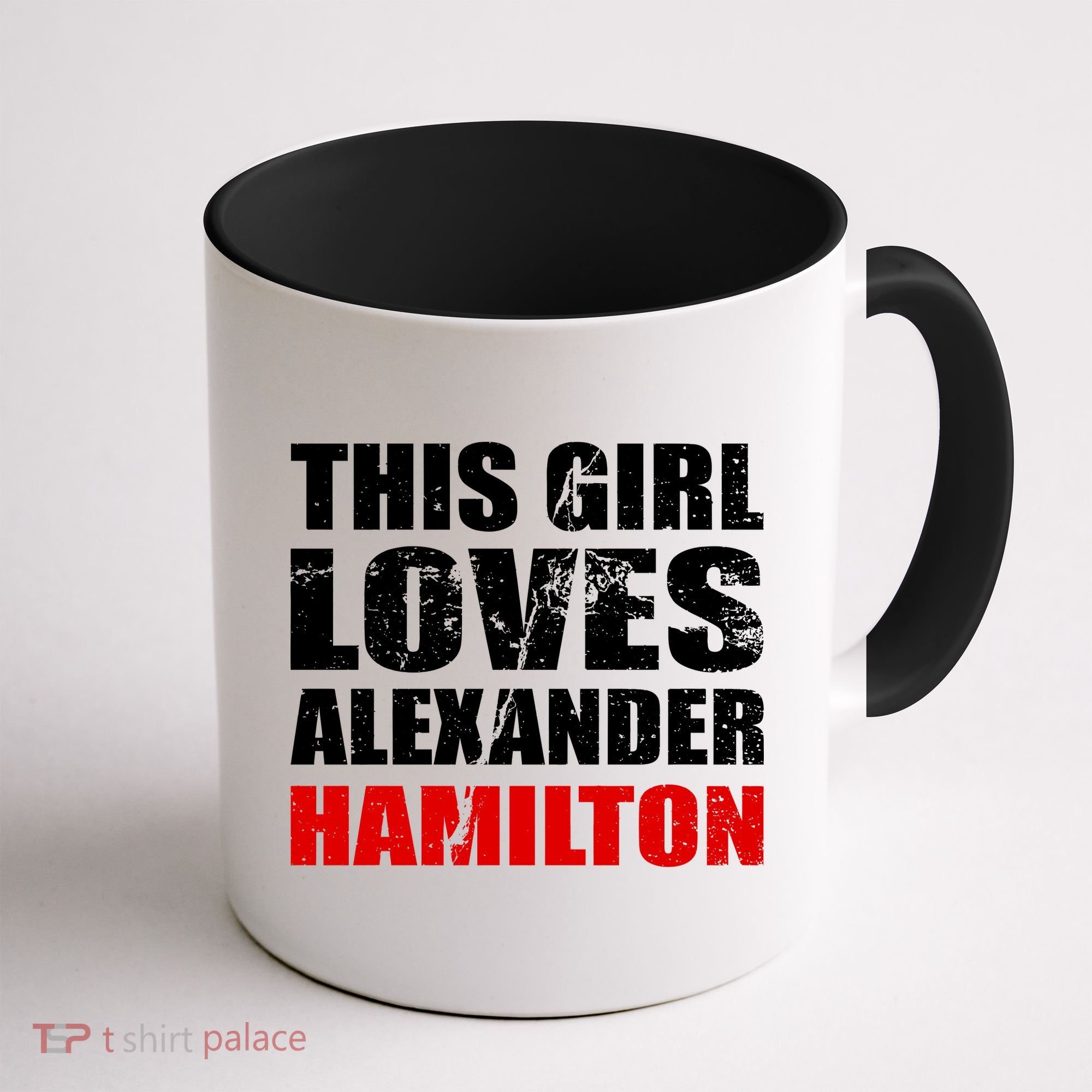 This Girl Loves Alexander Hamilton Coffee Mug