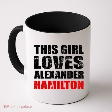 This Girl Loves Alexander Hamilton Coffee Mug