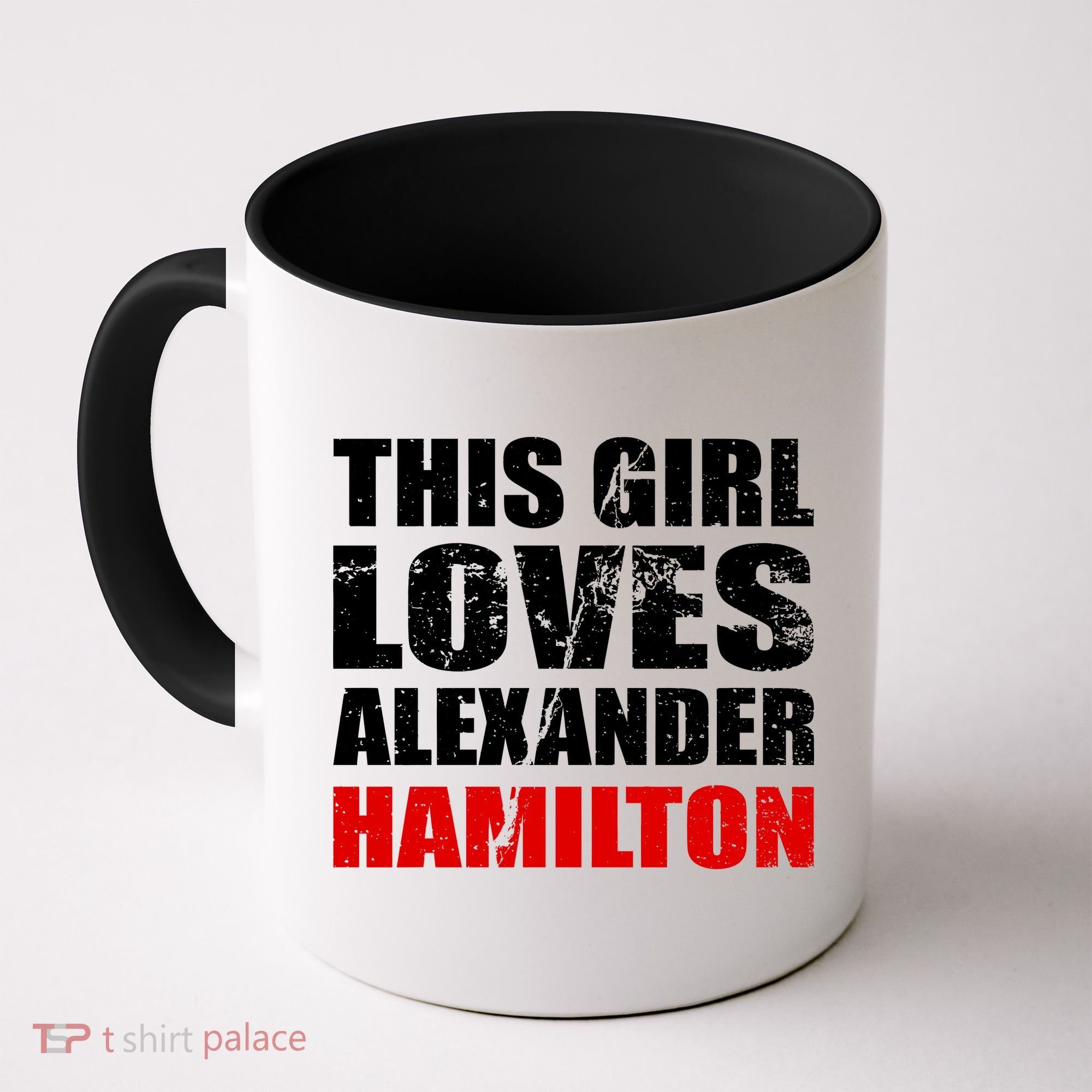This Girl Loves Alexander Hamilton Coffee Mug
