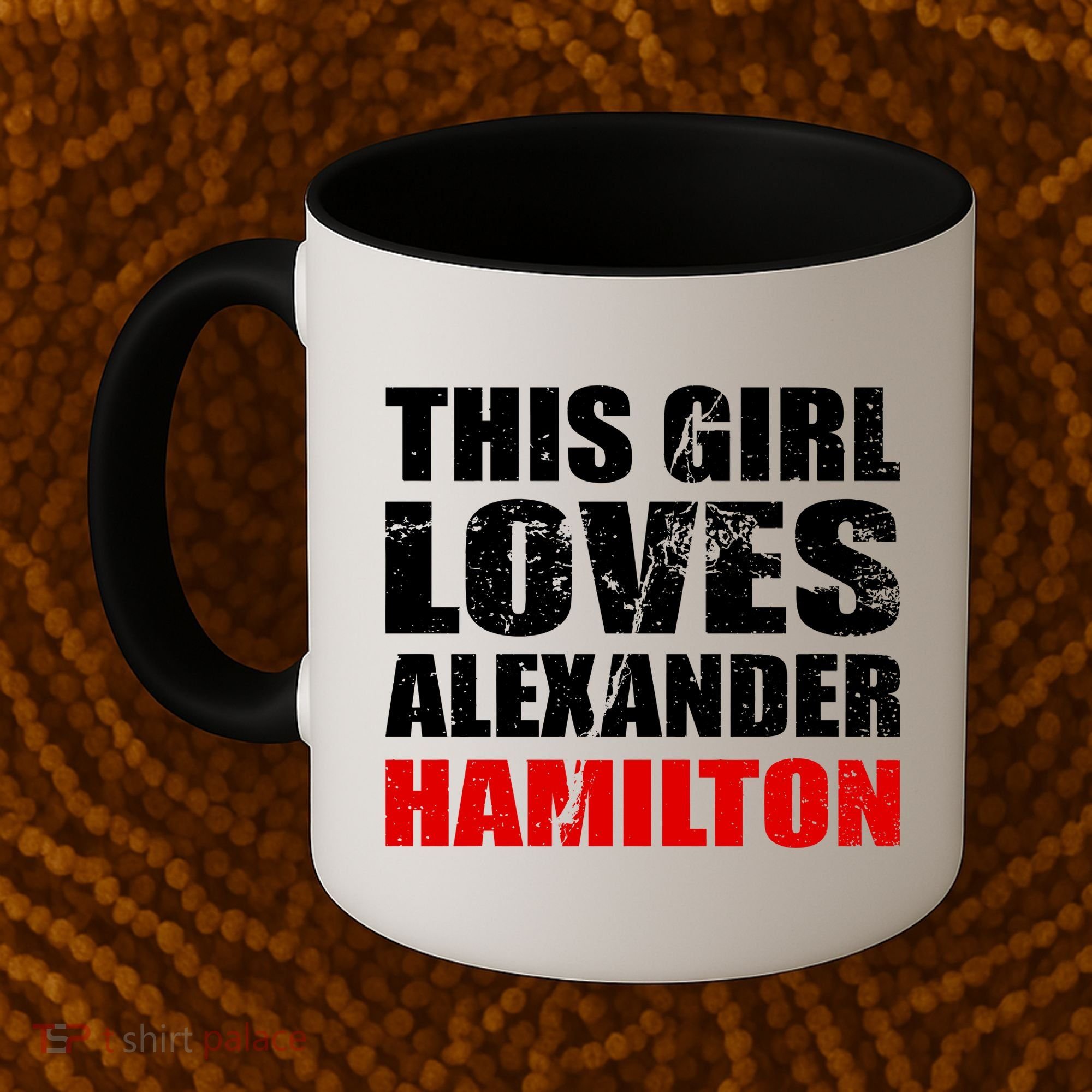 This Girl Loves Alexander Hamilton Coffee Mug
