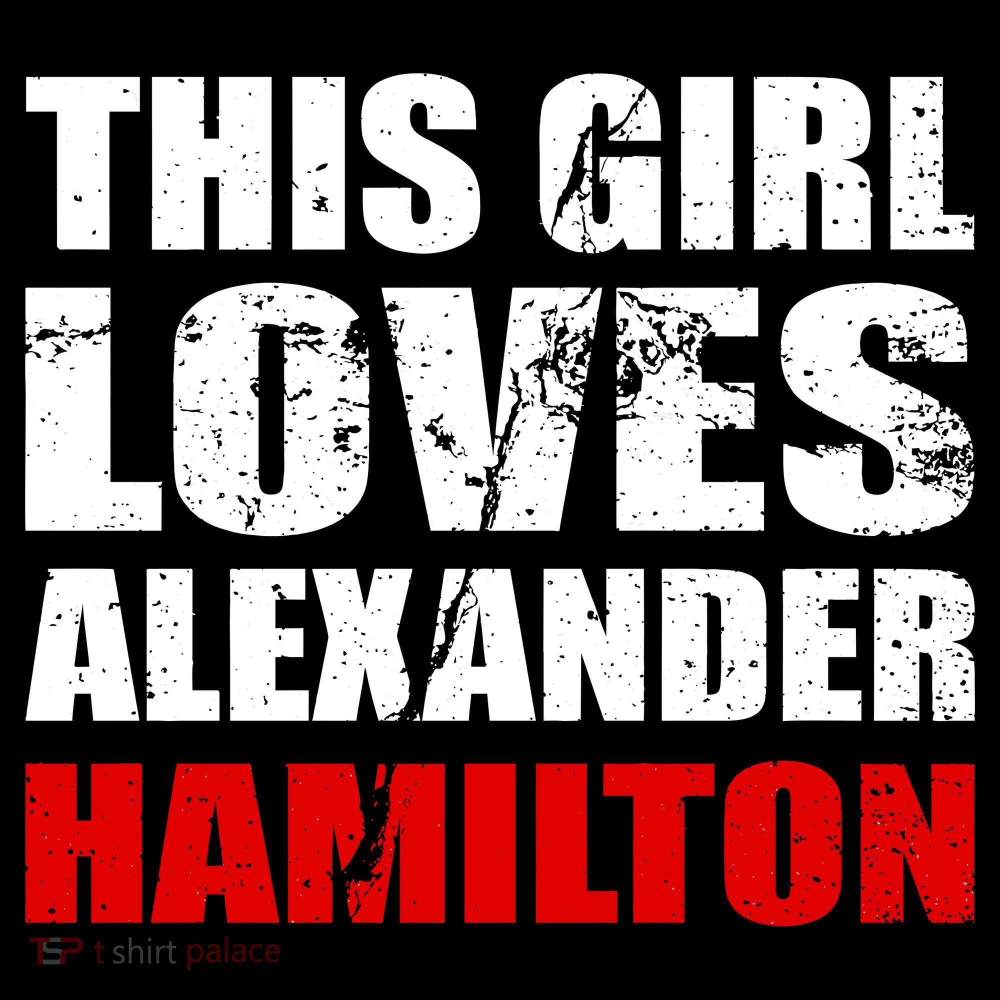 This Girl Loves Alexander Hamilton Women's Tank Top
