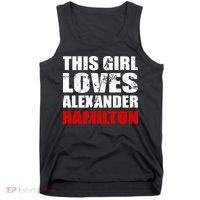This Girl Loves Alexander Hamilton Tank Top thumb 0