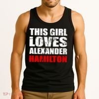 This Girl Loves Alexander Hamilton Tank Top thumb 3
