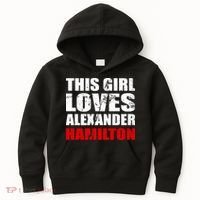 This Girl Loves Alexander Hamilton Kids Hoodie thumb 0