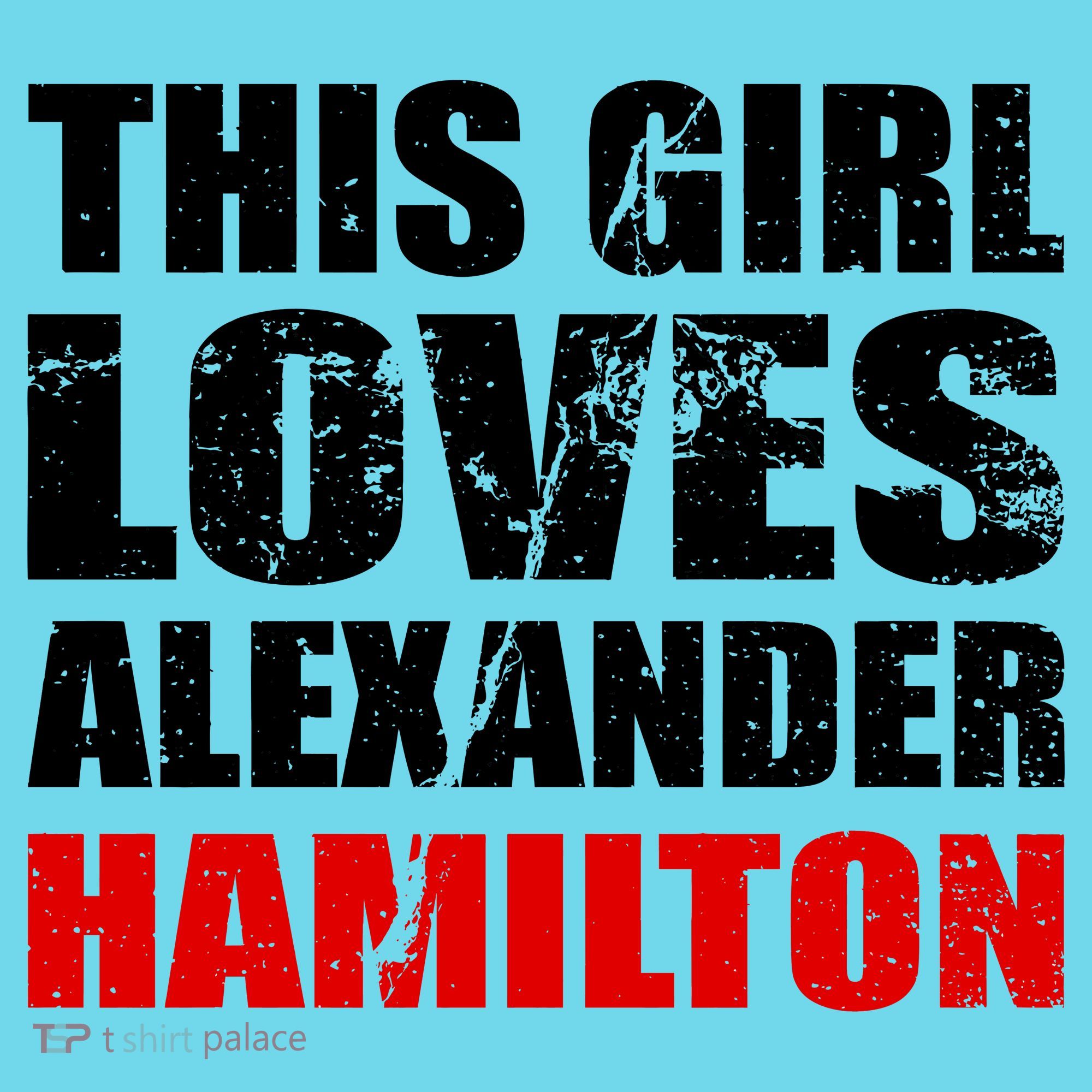 This Girl Loves Alexander Hamilton Button