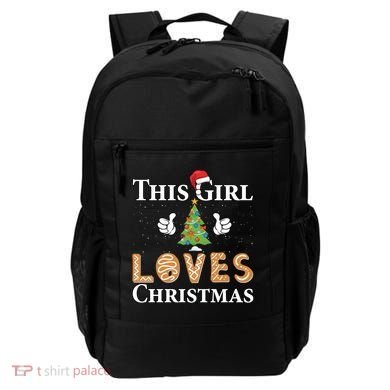 This Girl Loves Christmas Backpack
