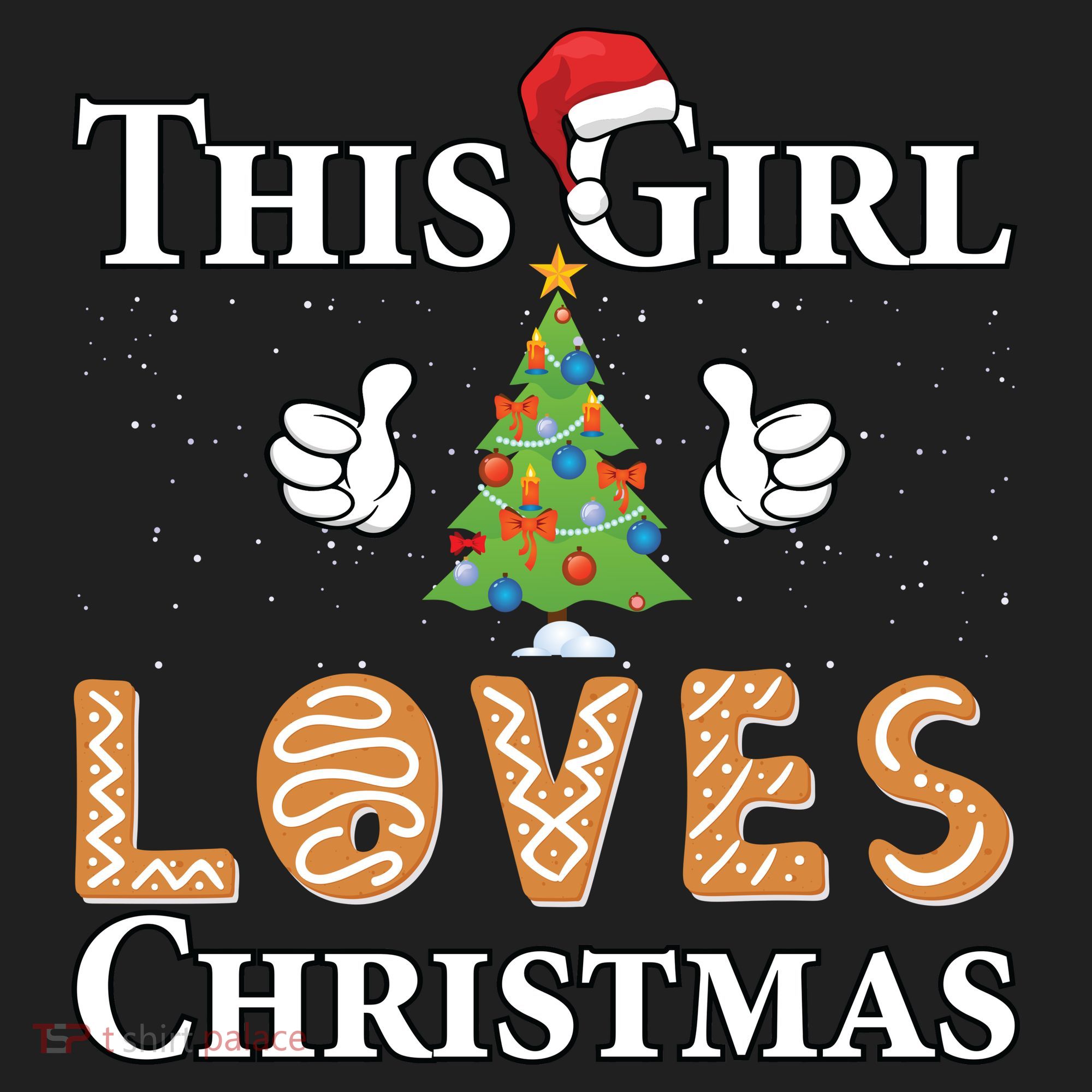 This Girl Loves Christmas Beanie