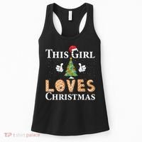This Girl Loves Christmas Women's Tank Top thumb 0