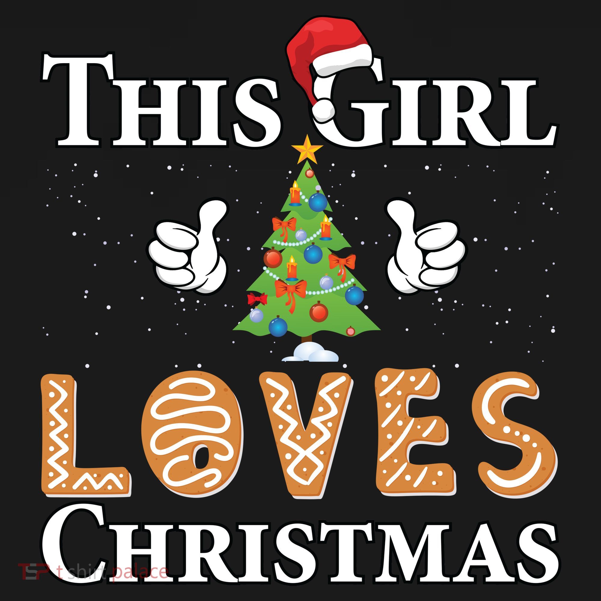 This Girl Loves Christmas Tank Top