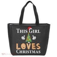 This Girl Loves Christmas Tote Bag thumb 0