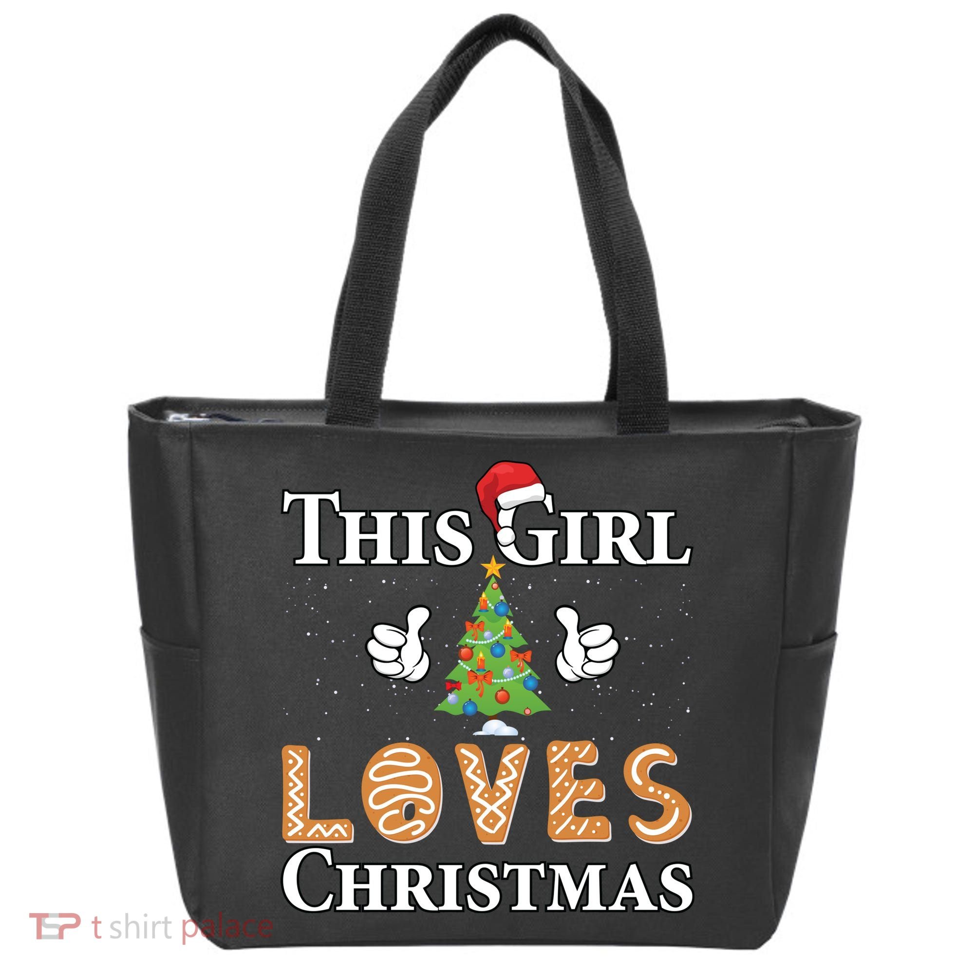 This Girl Loves Christmas Tote Bag