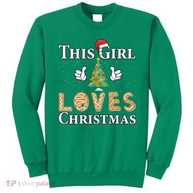This Girl Loves Christmas Sweatshirt