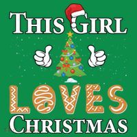This Girl Loves Christmas Baby Bodysuit thumb 2