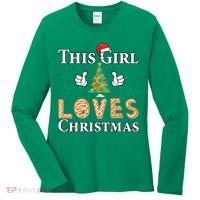 This Girl Loves Christmas Women's Long Sleeve Shirt thumb 0