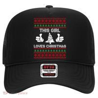 This Girl Loves Christmas Ugly Christmas Hat thumb 0