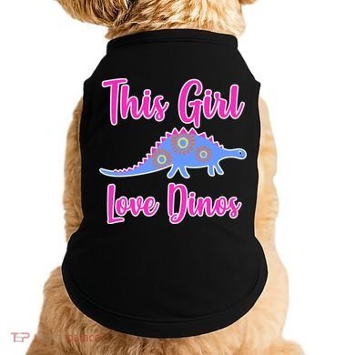 This Girl Loves Dino Doggie Tank
