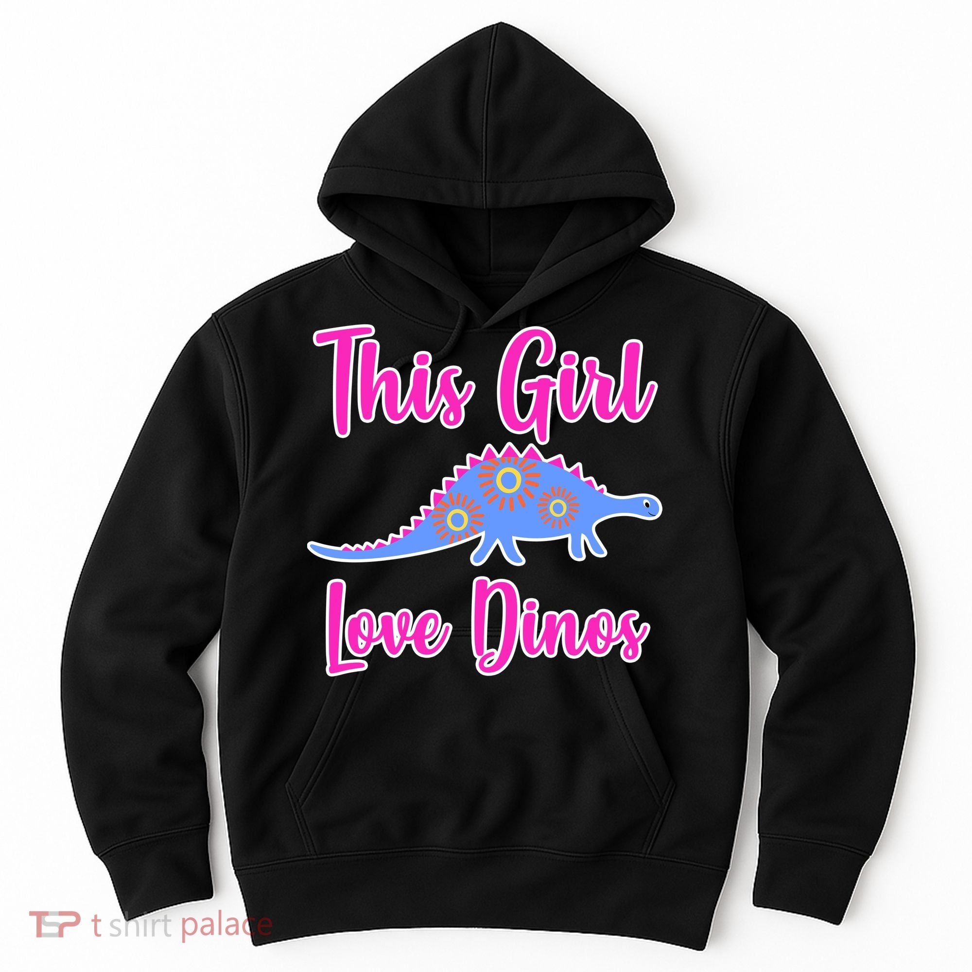 This Girl Loves Dino Hoodie