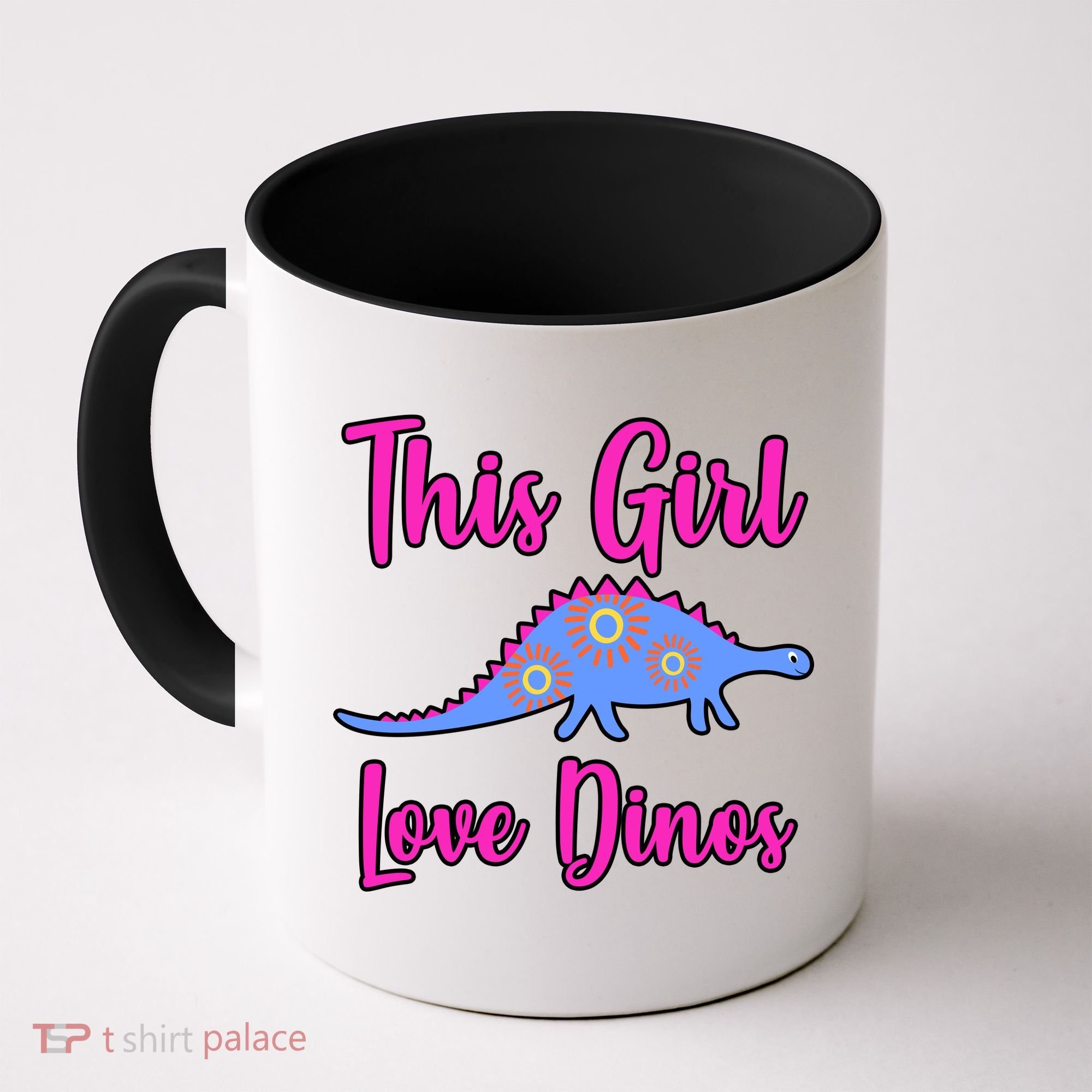 This Girl Loves Dino Coffee Mug