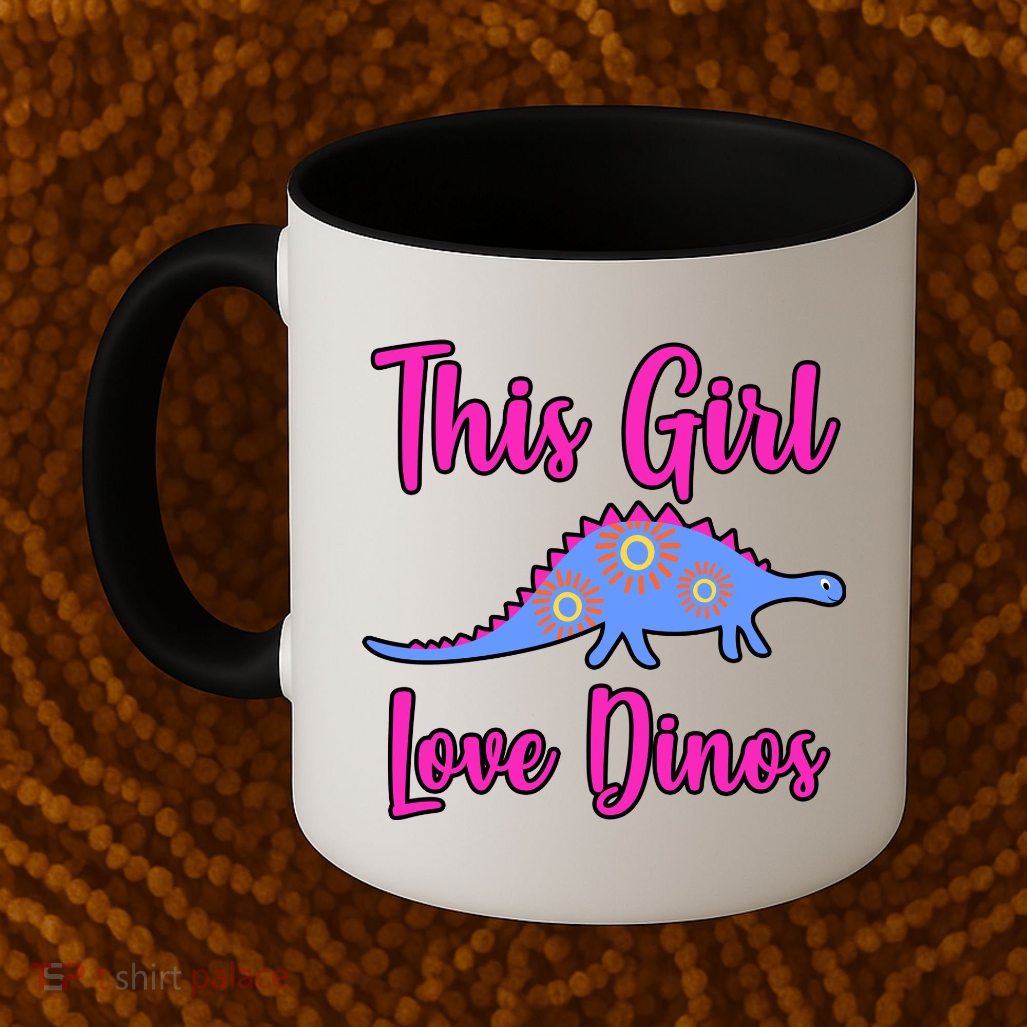 This Girl Loves Dino Coffee Mug