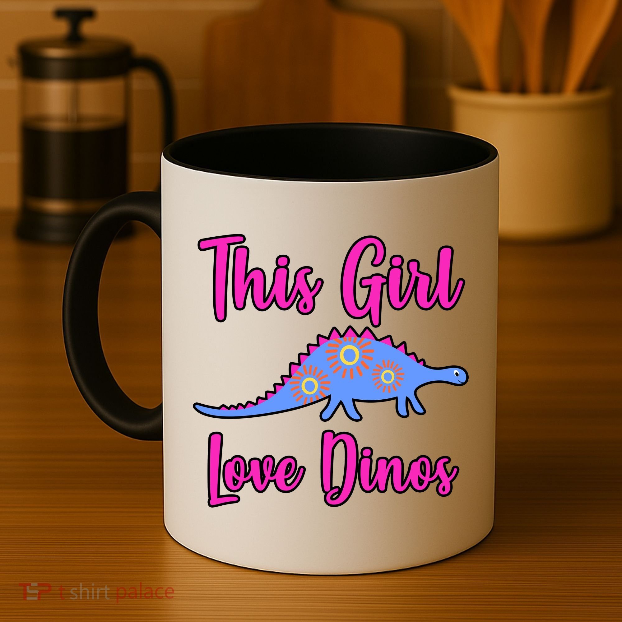 This Girl Loves Dino Coffee Mug