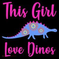 This Girl Loves Dino Coffee Mug thumb 5