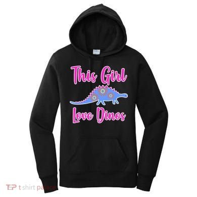 This Girl Loves Dino Women's Hoodie