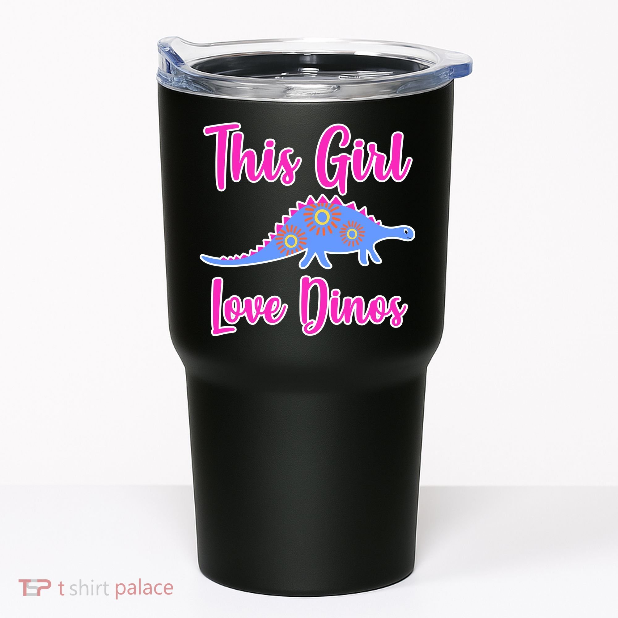 This Girl Loves Dino Tumbler