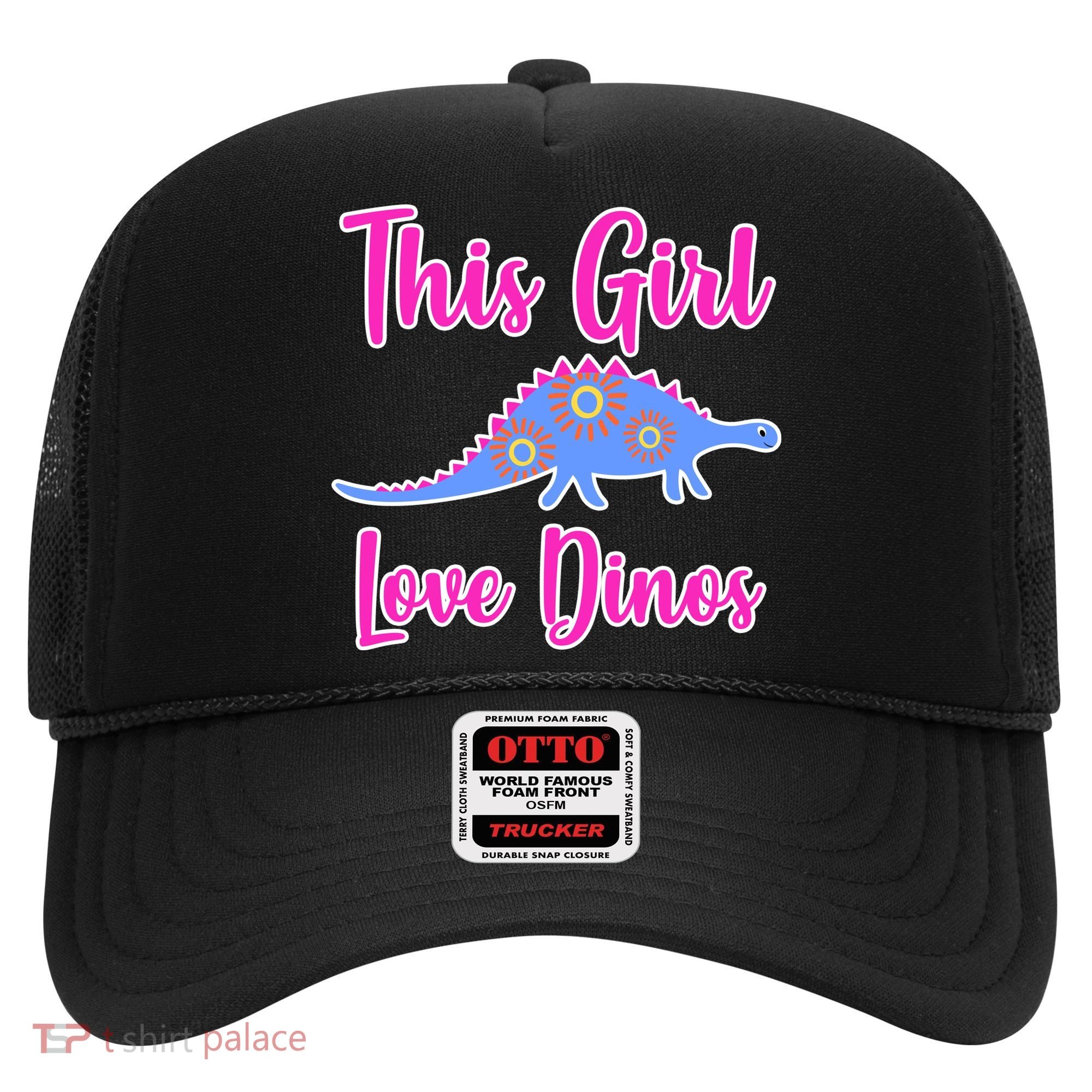 This Girl Loves Dino Hat