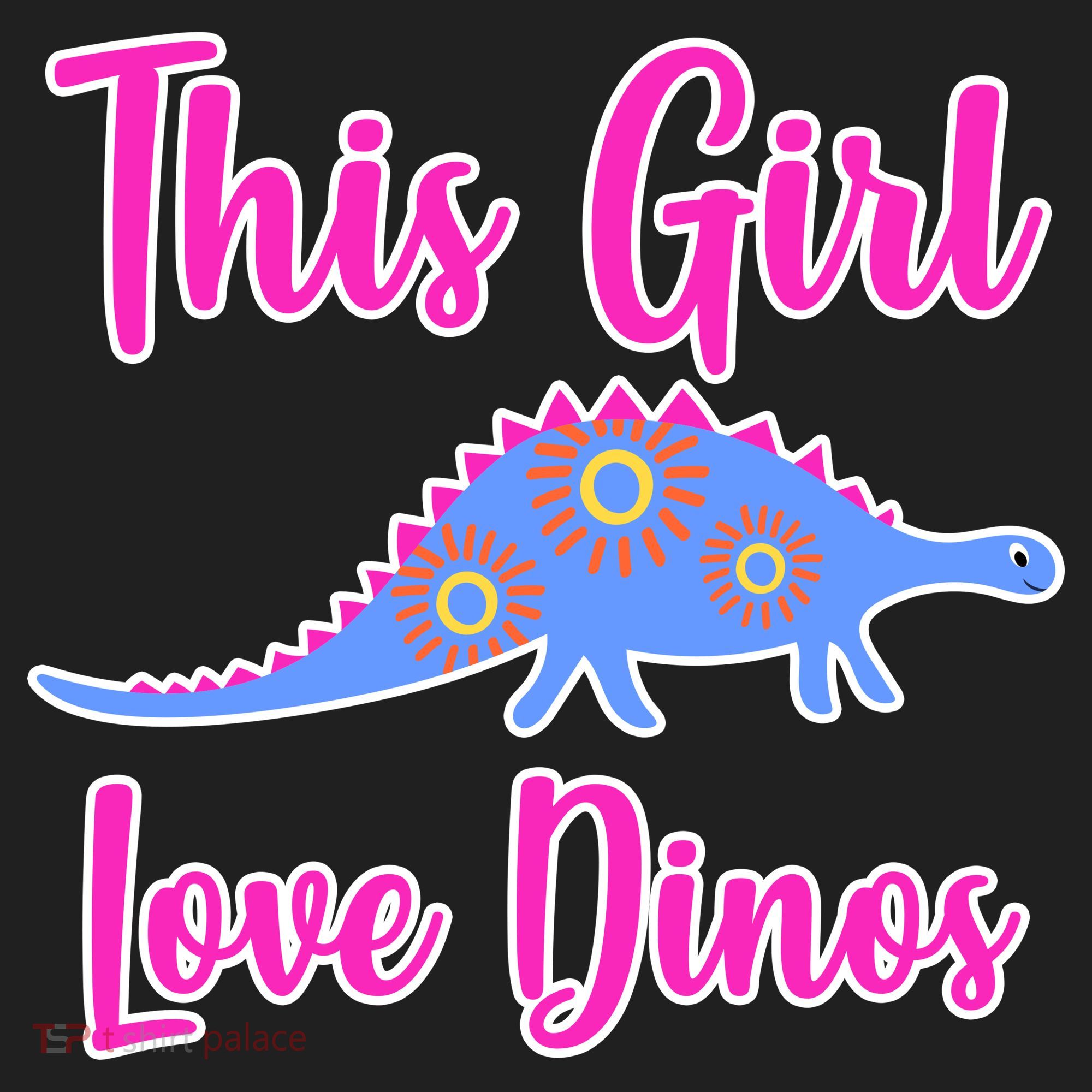 This Girl Loves Dino Hat