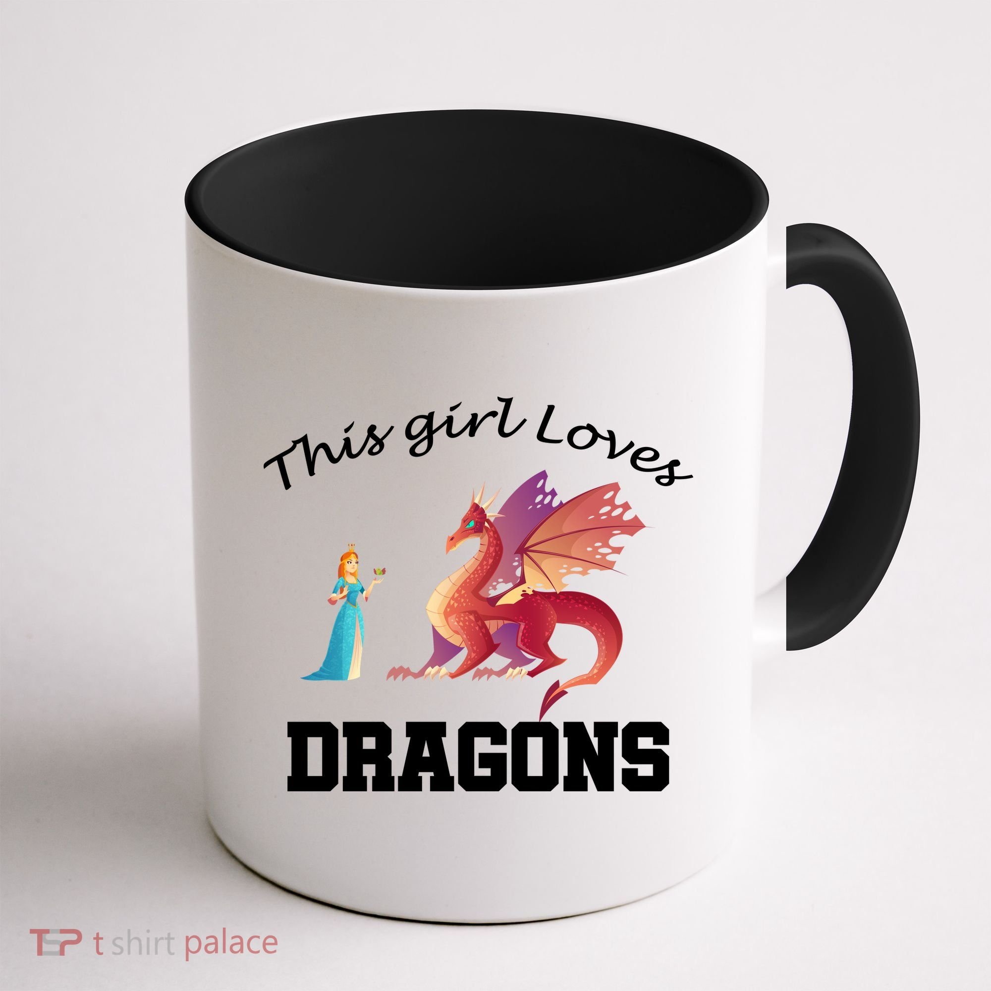 This Girl Loves Dragons Coffee Mug