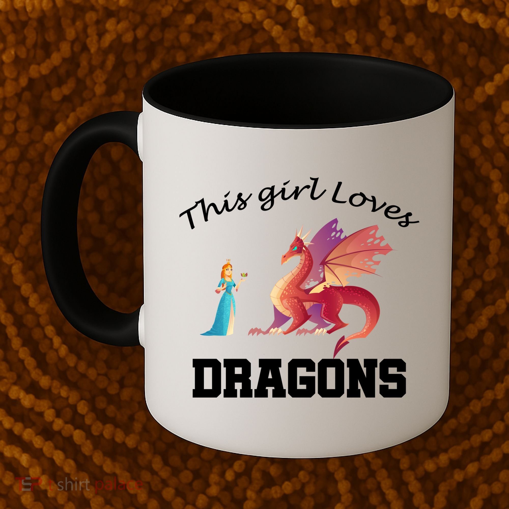 This Girl Loves Dragons Coffee Mug