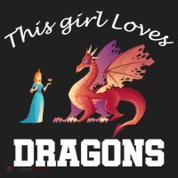This Girl Loves Dragons Tumbler thumb 3
